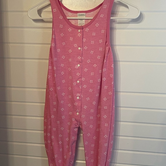 Vintage Carter’s Baby Girl Pink Outfit Pajamas 3T - Picture 2 of 7